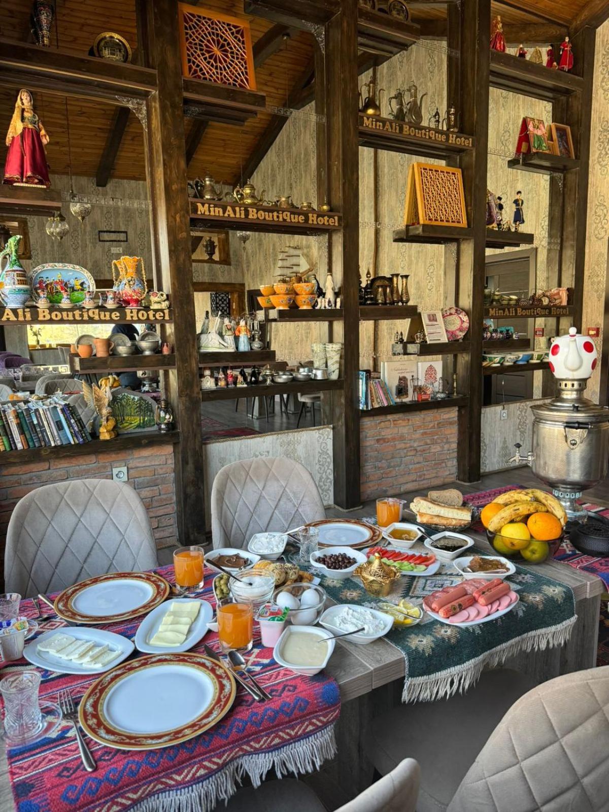 Minali Boutique Hotel Şǝki Εξωτερικό φωτογραφία